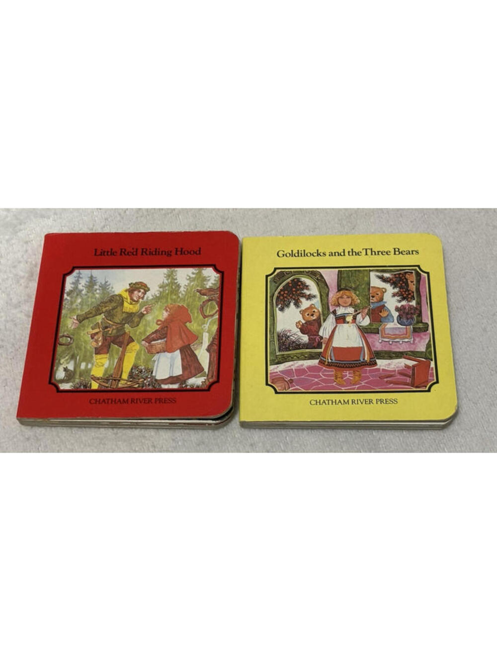 Goldilocks and Little Red Riding Hood- Chatham River Press Board Books